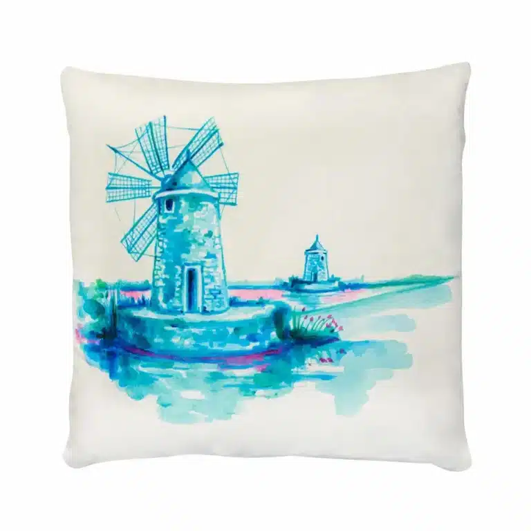 Cuscino Antico Mulino in Velluto