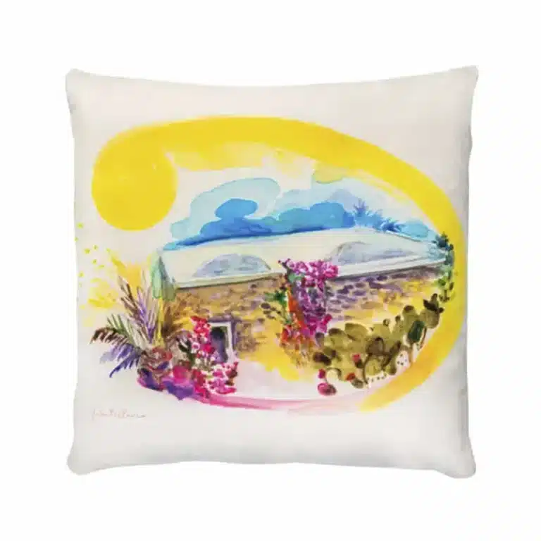 Cuscino Dammuso Sun in Velluto