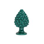 Pigna artigianale di Caltagirone Verde Siciliano media (S)