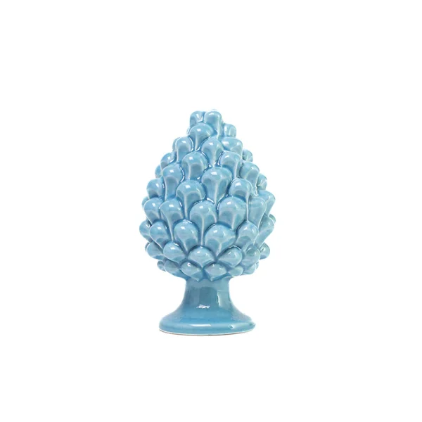 Pigna da 13 cm Azzurro in Ceramica di Caltagirone