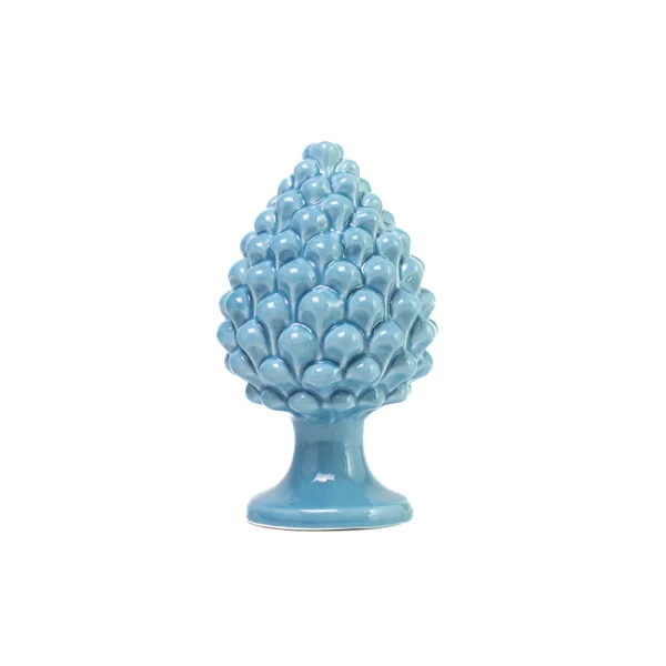 Pigna da 18 cm Azzurro in Ceramica di Caltagirone