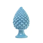 Pigna in ceramica di Caltagirone Azzurro Cielo L