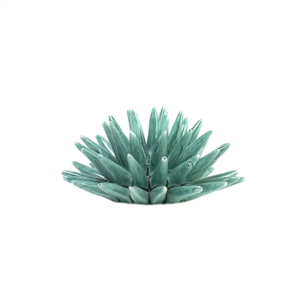 Riccio medio verde in Ceramica di Caltagirone