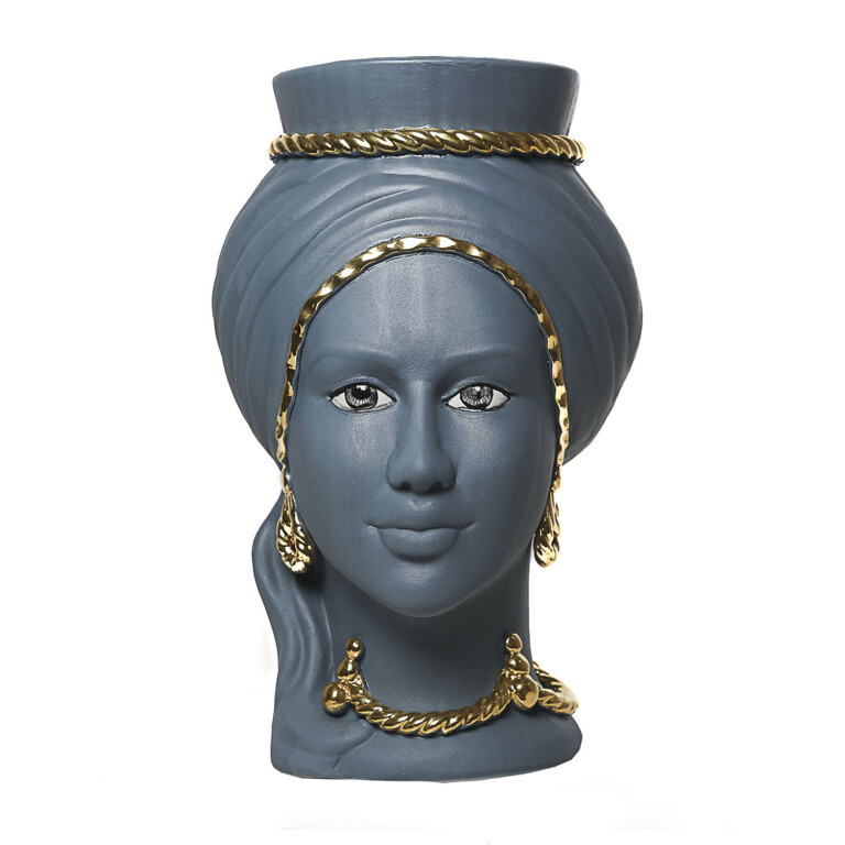 Testa di Moro Donna in Ceramica di Caltagirone