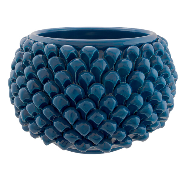 Cachepot M Blu Marino