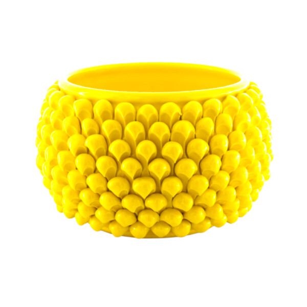 Cachepot L Giallo Cadmio