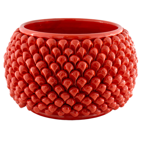 Cachepot XL Rosso Corallo