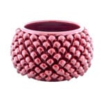 Cachepot Rosso Borgogna L in ceramica