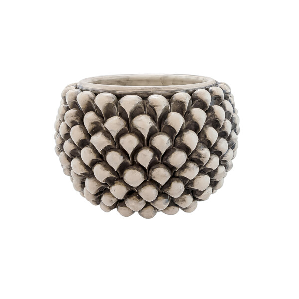 Cachepot M Grigio Fumé