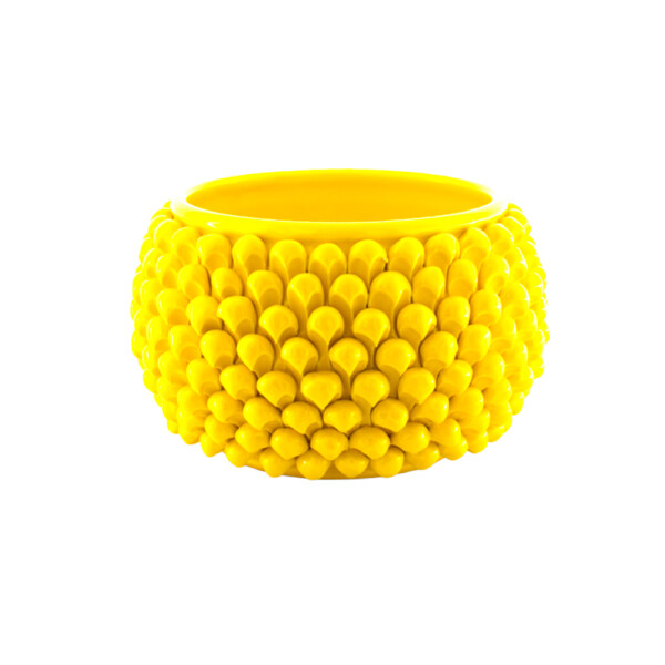 Cachepot M Giallo Cadmio