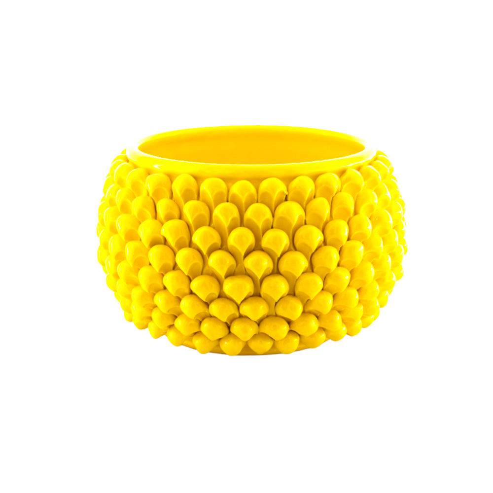 Cachepot Giallo Cadmio M