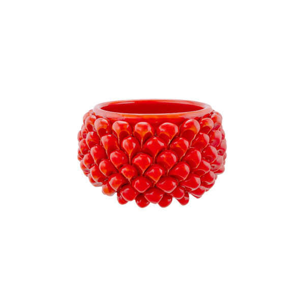 Cachepot S Rosso Corallo