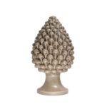 Pigna in ceramica di Caltagirone Tortora Sabbiato grande (L)