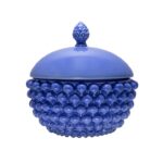 Centrotavola con Coperchio Blu Royal M