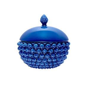 Centrotavola con coperchio - M, Blu Lapis