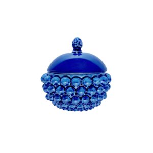 Centrotavola con coperchio - S, Blu Lapis