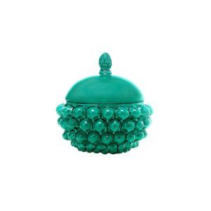 Centrotavola con coperchio - S, Verde Siciliano