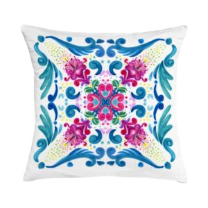 Cuscino - Maiolica Ipnotica, Bianco
