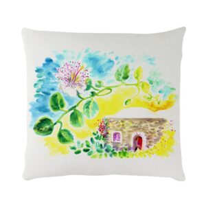 Cuscino in Velluto - Brezza Pantesca, Bianco