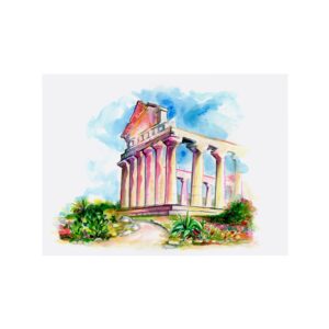 Litografia - Tempio Solenne