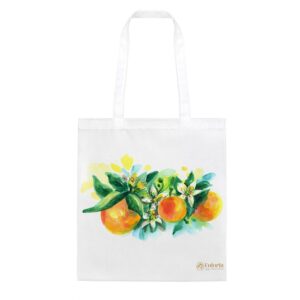 Shopping Bag - Arance in Fiore