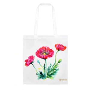 Shopping Bag - Distesa di Papaveri