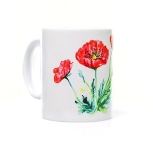 Tazza - Distesa di Papaveri