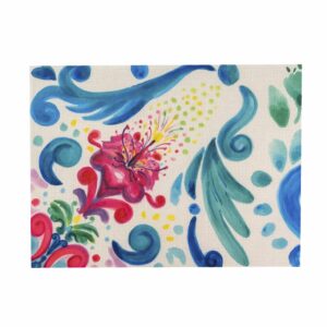 Tovaglietta d'Autore - Maiolica Fiorita