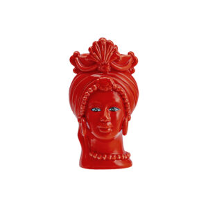 Testa di Moro Donna — Monocolore - S, Rosso Corallo