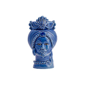 Testa di Moro Uomo — Monocolore - S, Blu Lapis