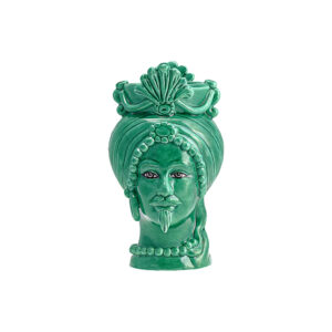 Testa di Moro Uomo — Monocolore - S, Verde Siciliano